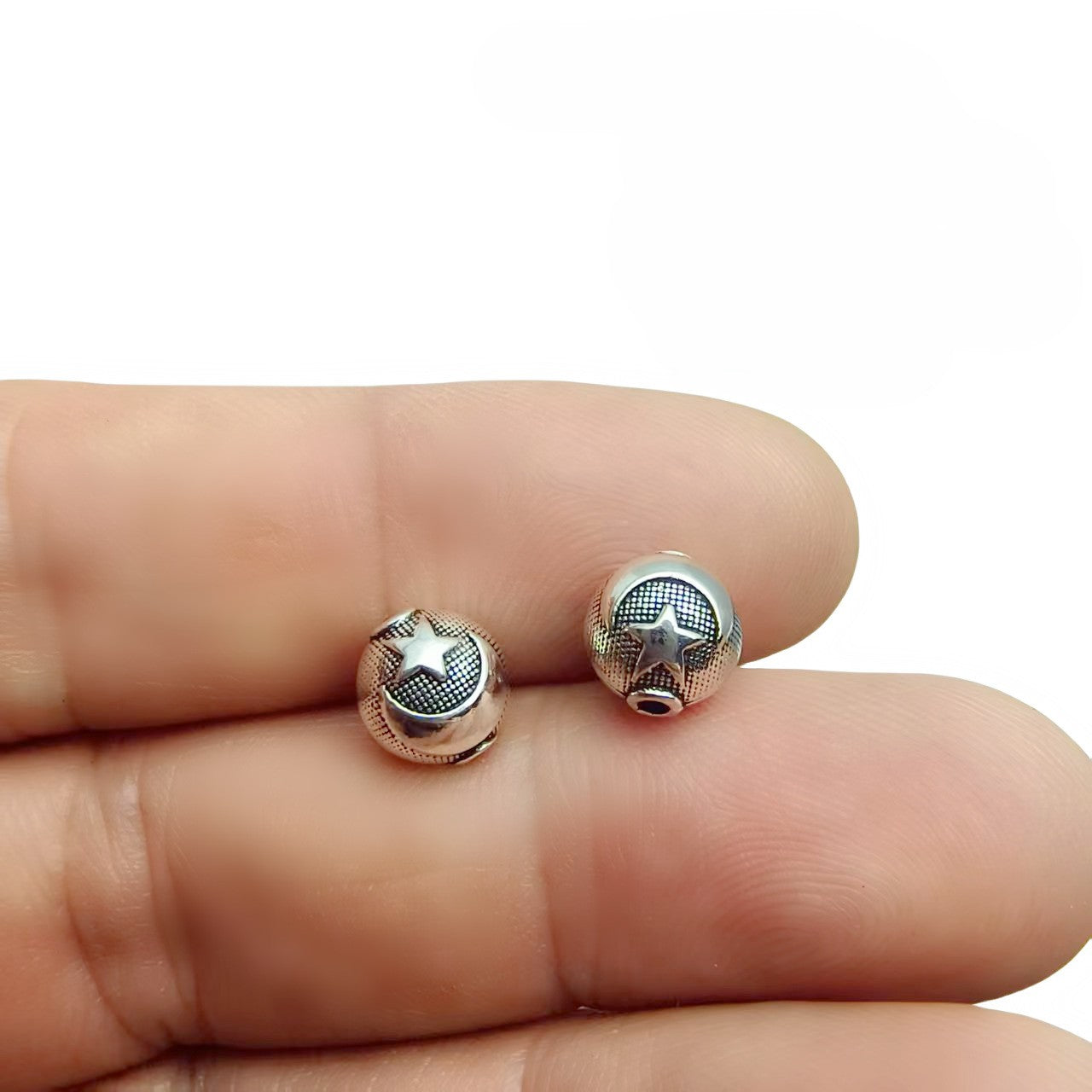 Antique Silver Spacer Beads
