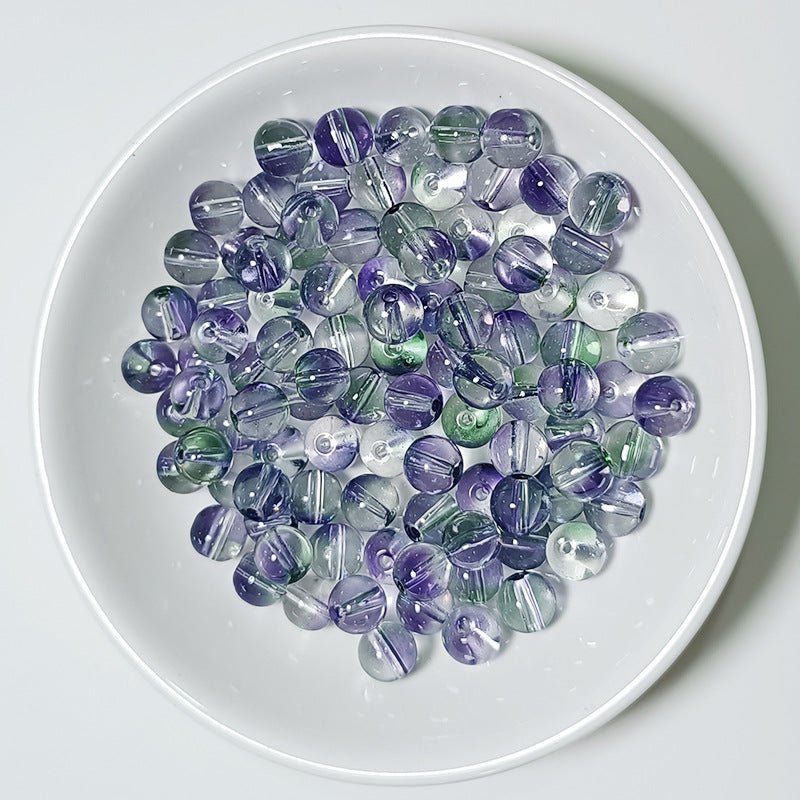 Gradient Beads, Glass Beads , Round Glass Beads, 8mm, 500pcs