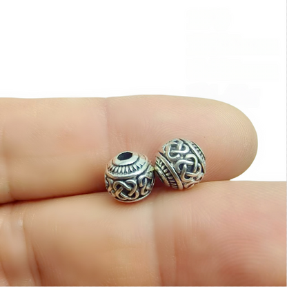 Antique Silver Spacer Beads