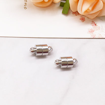 4pcs Cylinder Magnetic Clasps,  Closure Buckles