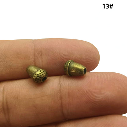 Antique Bronze Spacer Beads, 50pcs