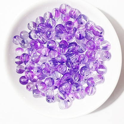 Gradient Beads, Glass Beads , Round Glass Beads, 8mm, 500pcs