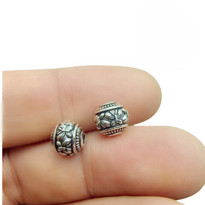 Antique Silver Spacer Beads