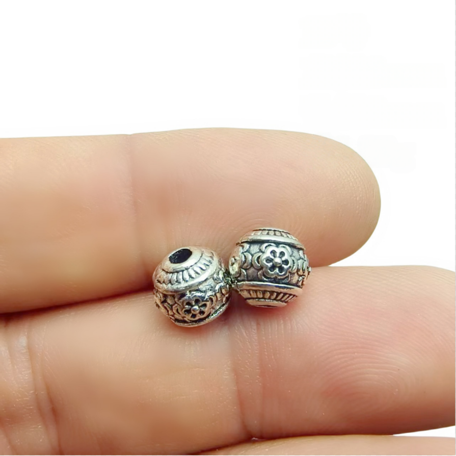 Antique Silver Spacer Beads