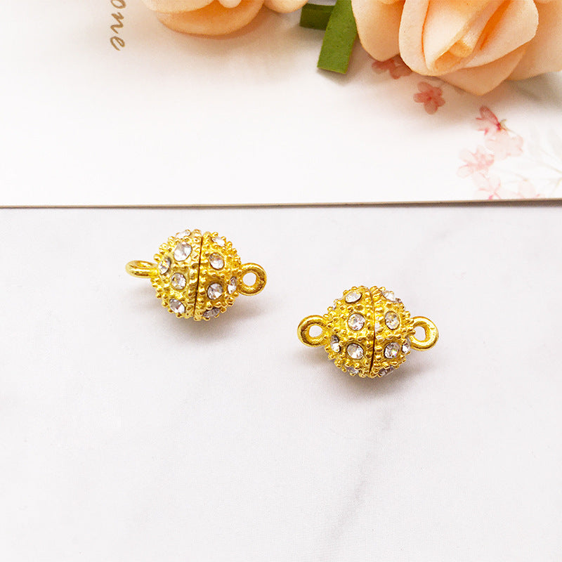 4pcs Cylinder Magnetic Clasps,  Closure Buckles
