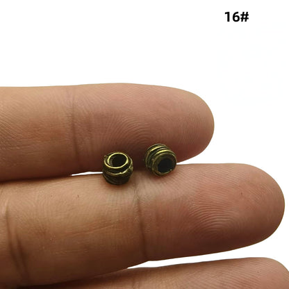 Antique Bronze Spacer Beads, 50pcs