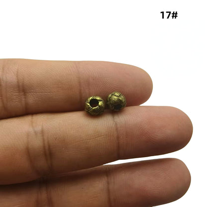 Antique Bronze Spacer Beads, 50pcs