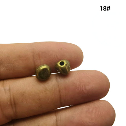 Antique Bronze Spacer Beads, 50pcs