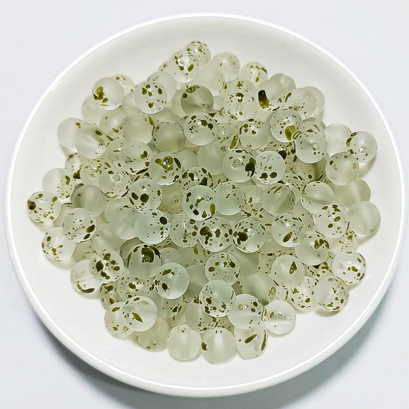 Gradient Beads, Glass Beads , Round Glass Beads, 8mm, 500pcs