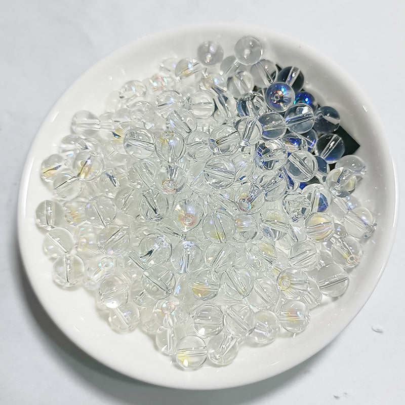 Gradient Beads, Glass Beads , Round Glass Beads, 8mm, 500pcs