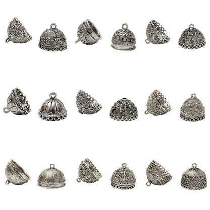 Larger Bail Caps Large Cone Caps, Metal Caps, 50pcs