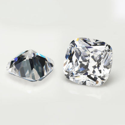 4-12mm,  Square Cubic Zircon beads, 50 pcs