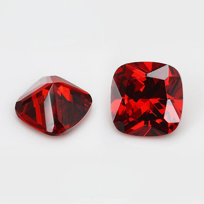 4-12mm,  Square Cubic Zircon beads, 50 pcs