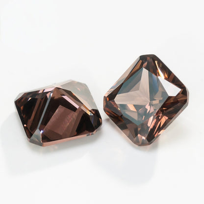 4-12mm,  Square Cubic Zircon beads, 50 pcs