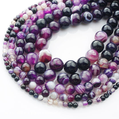 4-12mm Nature Stone Beads 10 strands