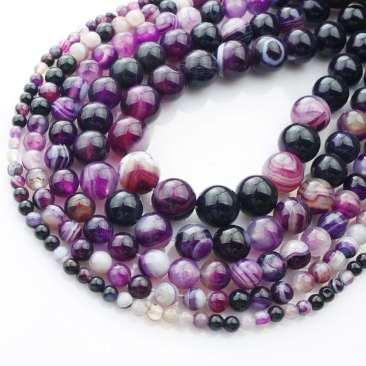 4-12mm Nature Stone Beads 10 strands