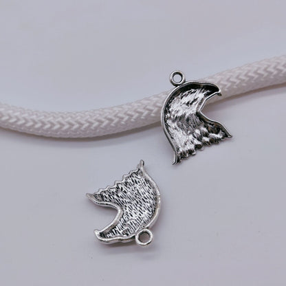 Antique Silver Eagle head Charms pendant, 30pcs