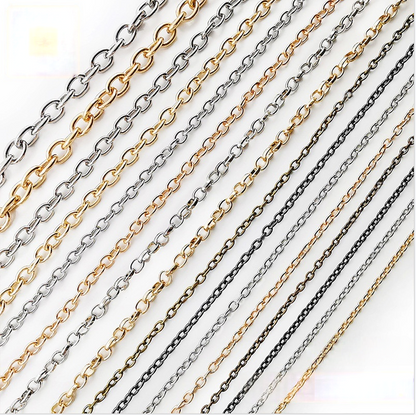 Iron Cable Chain, 4-5mm, 10 meters