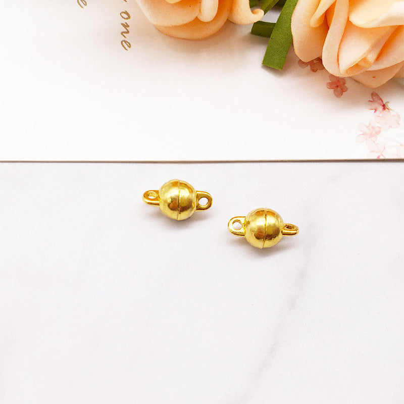 4pcs Cylinder Magnetic Clasps,  Closure Buckles