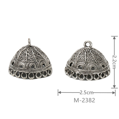 Larger Bail Caps Large Cone Caps, Metal Caps, 50pcs