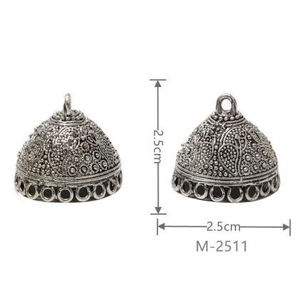 Larger Bail Caps Large Cone Caps, Metal Caps, 50pcs