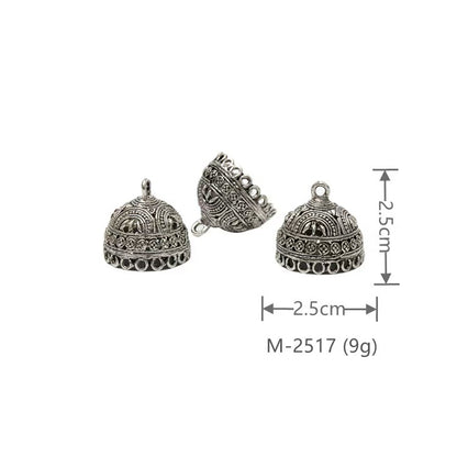 Larger Bail Caps Large Cone Caps, Metal Caps, 50pcs