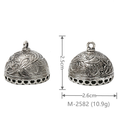 Larger Bail Caps Large Cone Caps, Metal Caps, 50pcs