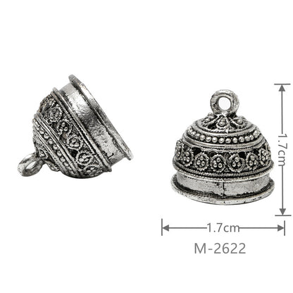 Larger Bail Caps Large Cone Caps, Metal Caps, 50pcs