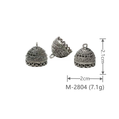 Larger Bail Caps Large Cone Caps, Metal Caps, 50pcs