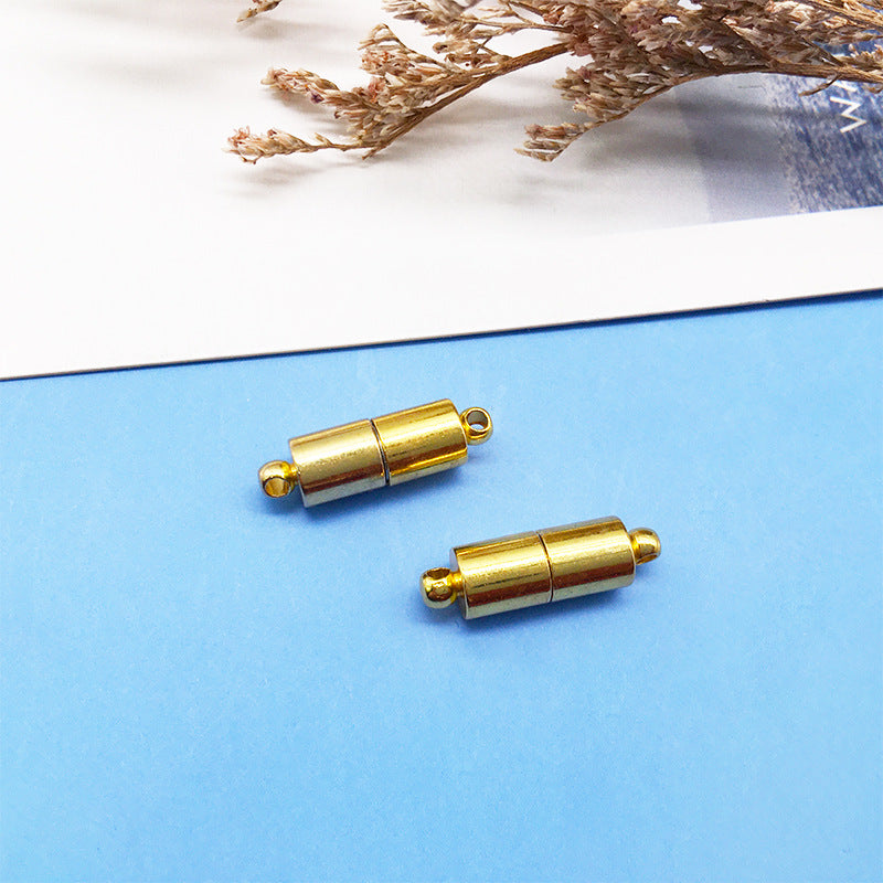 4pcs Cylinder Magnetic Clasps,  Closure Buckles