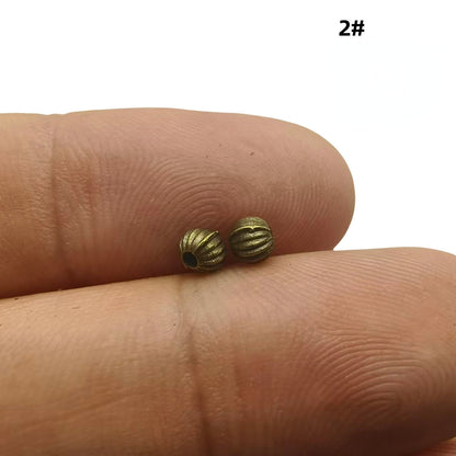 Antique Bronze Spacer Beads, 50pcs