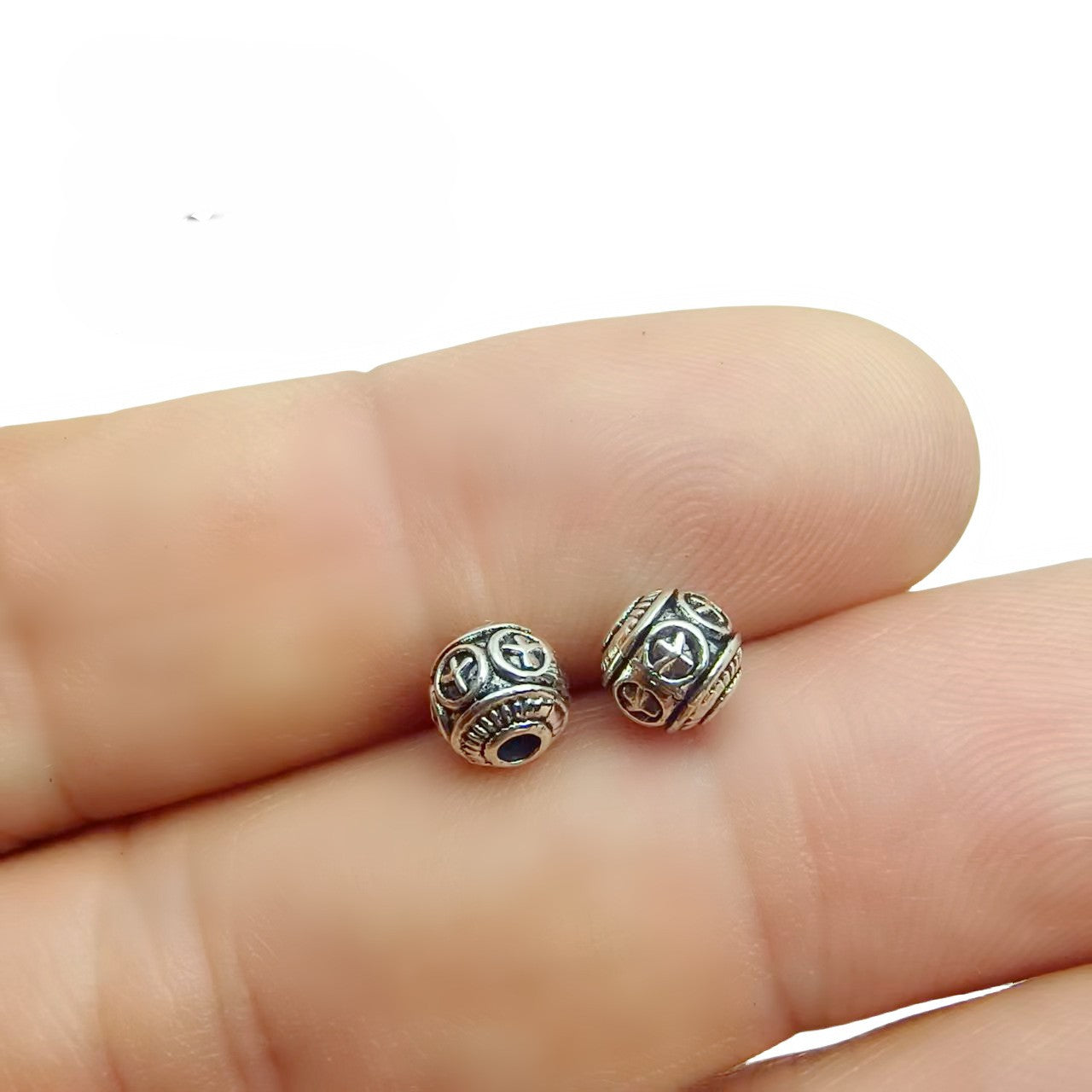 Antique Silver Spacer Beads