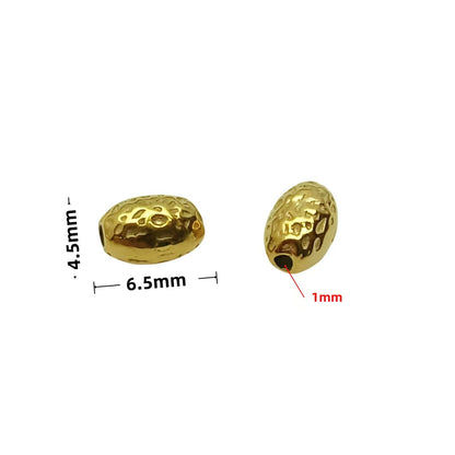 Stainless Steel Spacer Beads, 10pcs