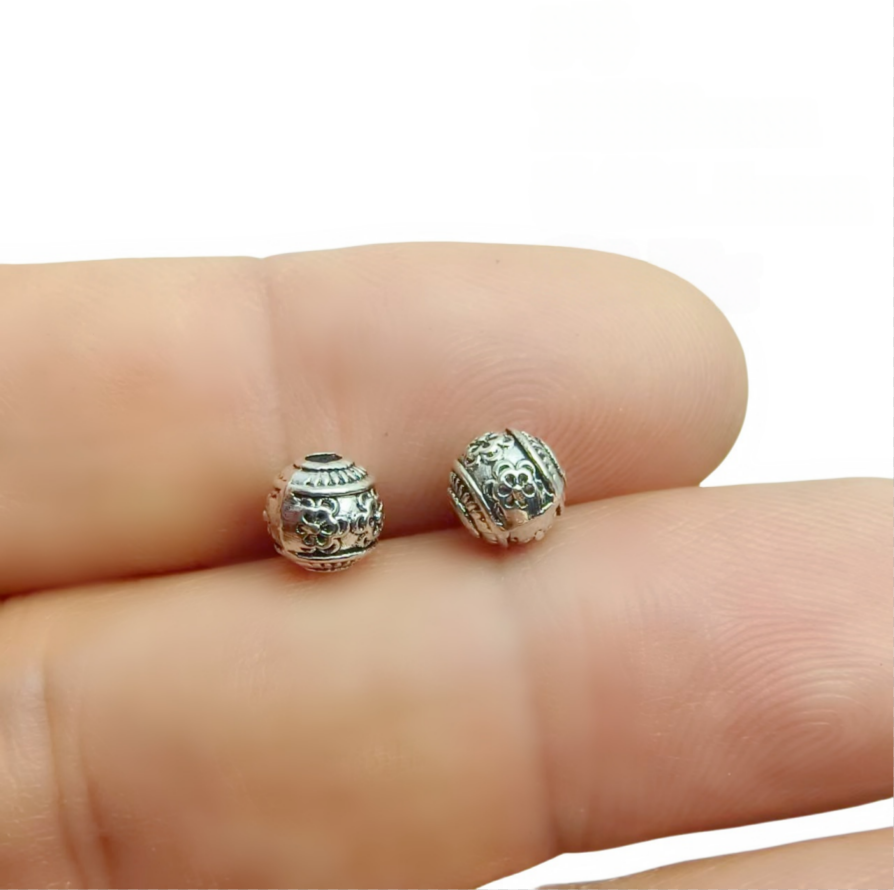 Antique Silver Spacer Beads