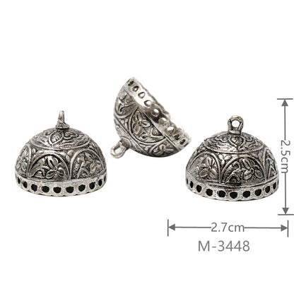 Larger Bail Caps Large Cone Caps, Metal Caps, 50pcs