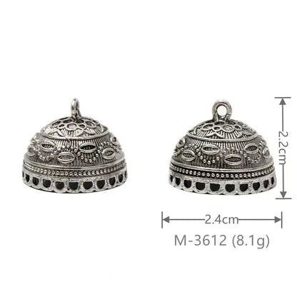 Larger Bail Caps Large Cone Caps, Metal Caps, 50pcs