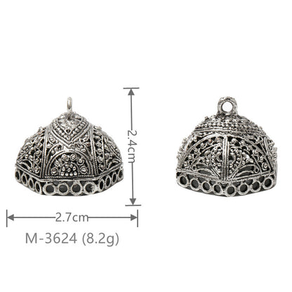 Larger Bail Caps Large Cone Caps, Metal Caps, 50pcs