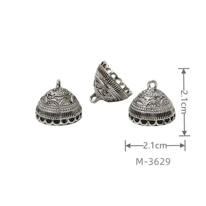 Larger Bail Caps Large Cone Caps, Metal Caps, 50pcs