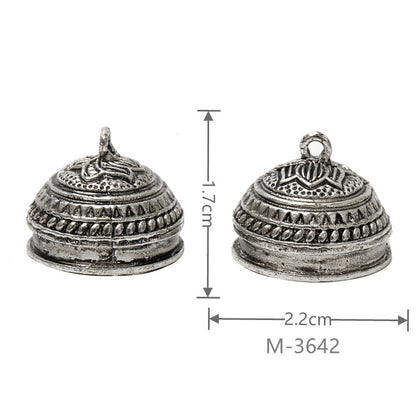 Larger Bail Caps Large Cone Caps, Metal Caps, 50pcs