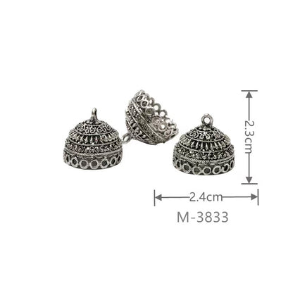 Larger Bail Caps Large Cone Caps, Metal Caps, 50pcs