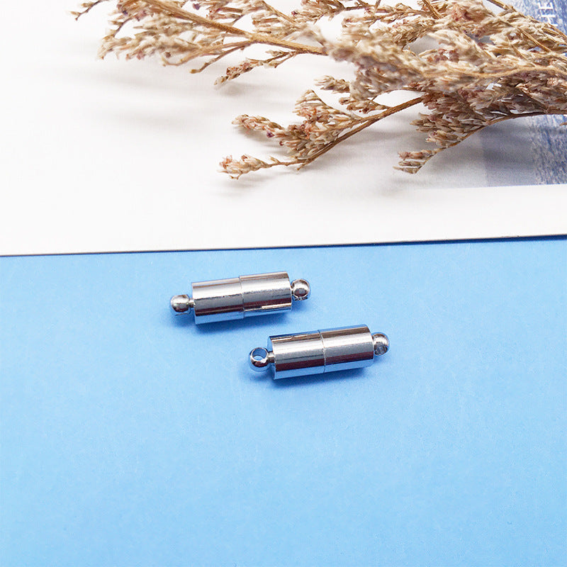 4pcs Cylinder Magnetic Clasps,  Closure Buckles