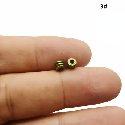 Antique Bronze Spacer Beads, 50pcs