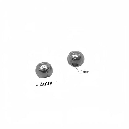 Stainless Steel Spacer Beads, 10pcs