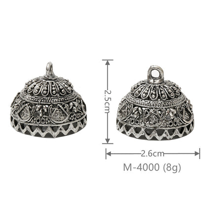 Larger Bail Caps Large Cone Caps, Metal Caps, 50pcs