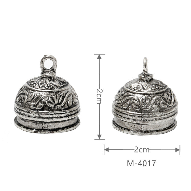 Larger Bail Caps Large Cone Caps, Metal Caps, 50pcs