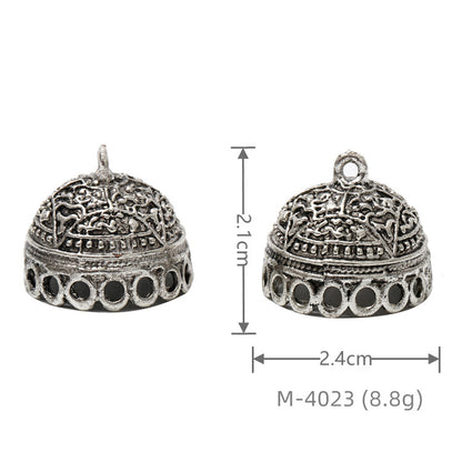 Larger Bail Caps Large Cone Caps, Metal Caps, 50pcs