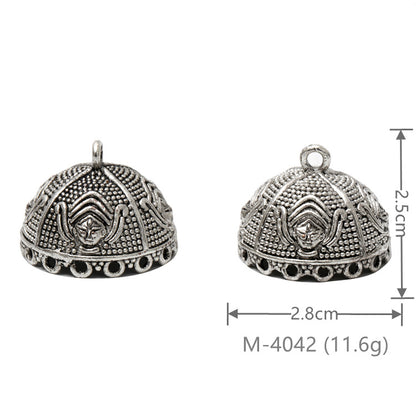 Larger Bail Caps Large Cone Caps, Metal Caps, 50pcs