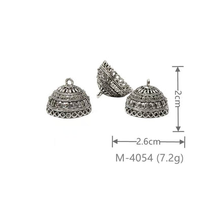 Larger Bail Caps Large Cone Caps, Metal Caps, 50pcs