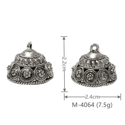 Larger Bail Caps Large Cone Caps, Metal Caps, 50pcs