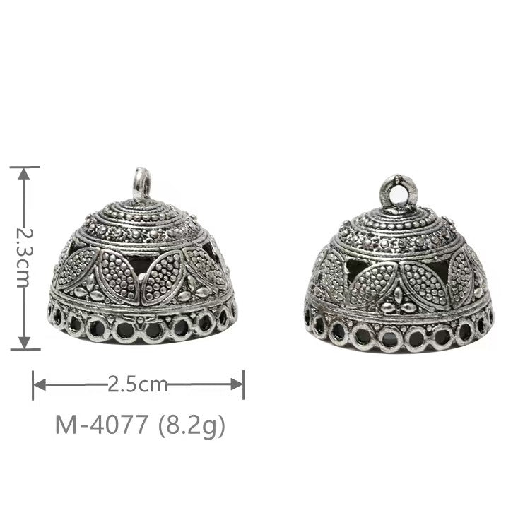 Larger Bail Caps Large Cone Caps, Metal Caps, 50pcs
